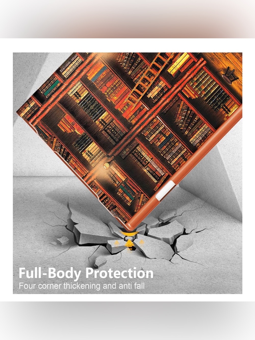 Library Design Case for Kindle - Picture 6 of 10